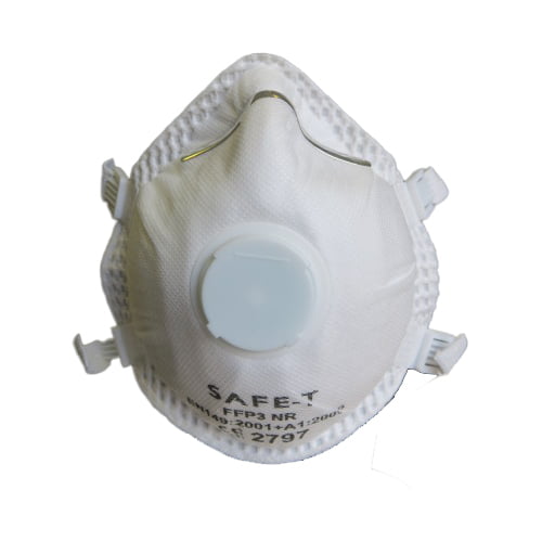 FFP3 Masks Valved and Moulded (Pack of 10)